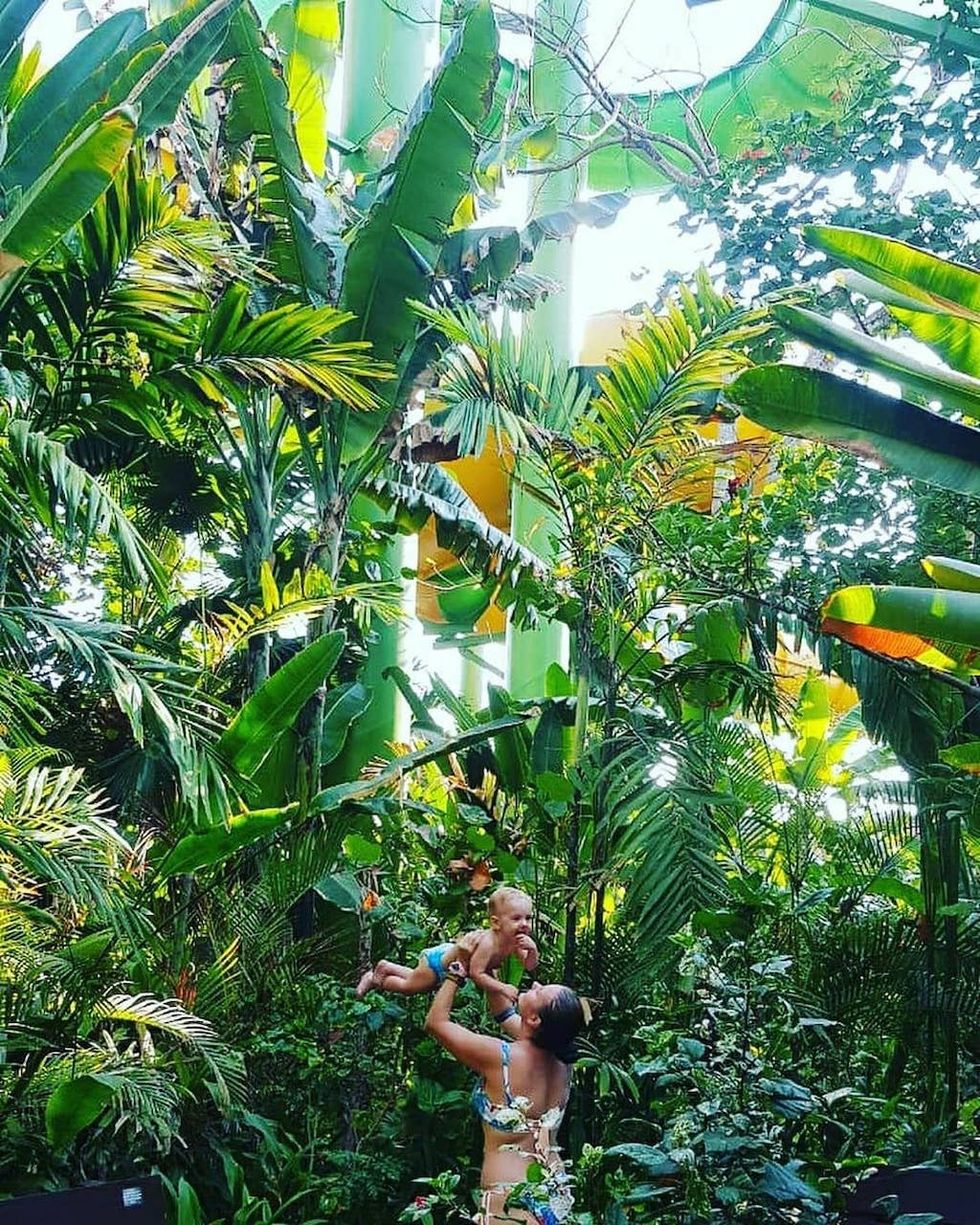 Mother and baby waterbom bali