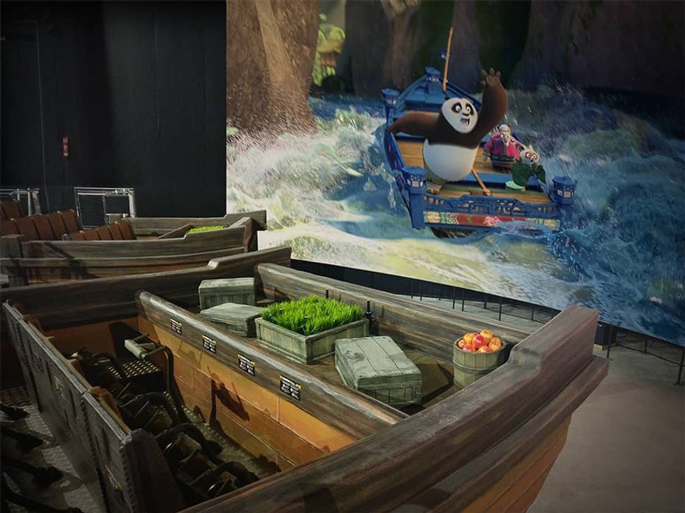 Motiongate Kung Fu Panda Simworx Seats