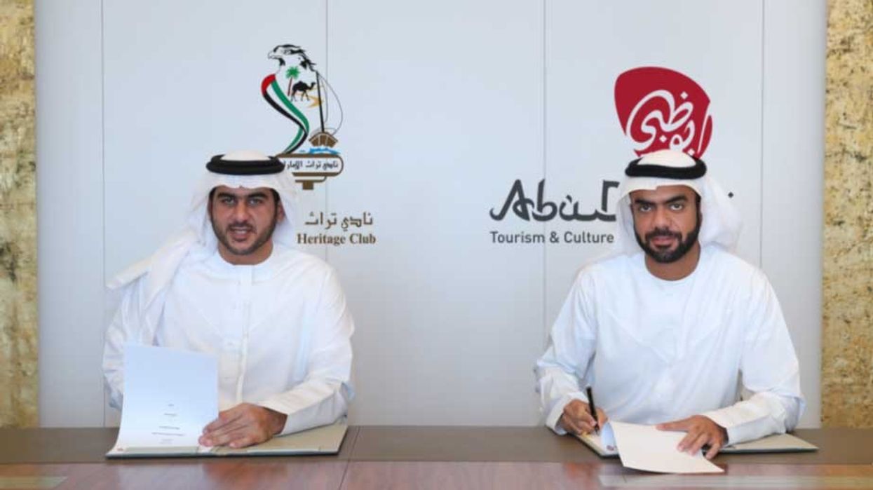 MoU signing between TCA Abu Dhabi and Emirates Heritage Club