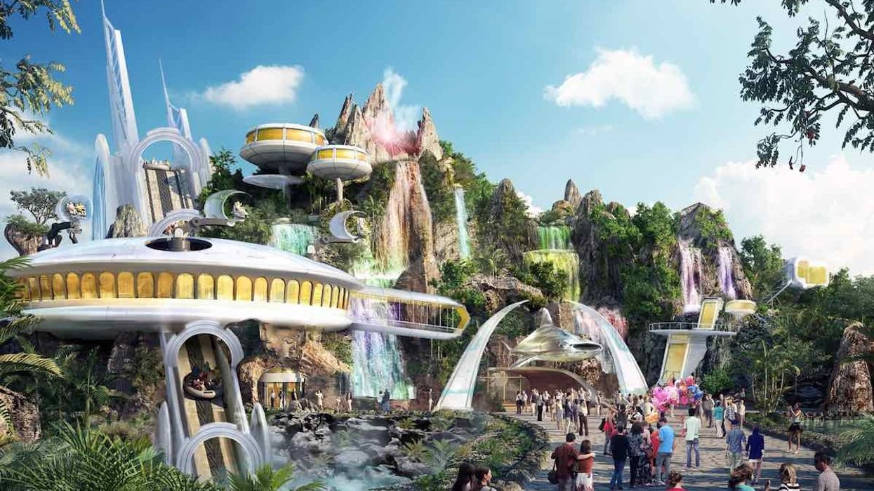 Mountain at Shanghai Haichang Ocean Park, designed by Legacy _ GGE