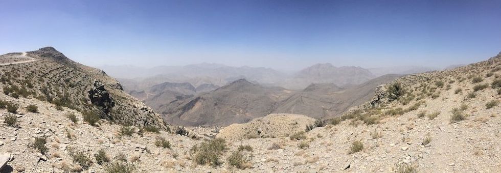 mountains in oman