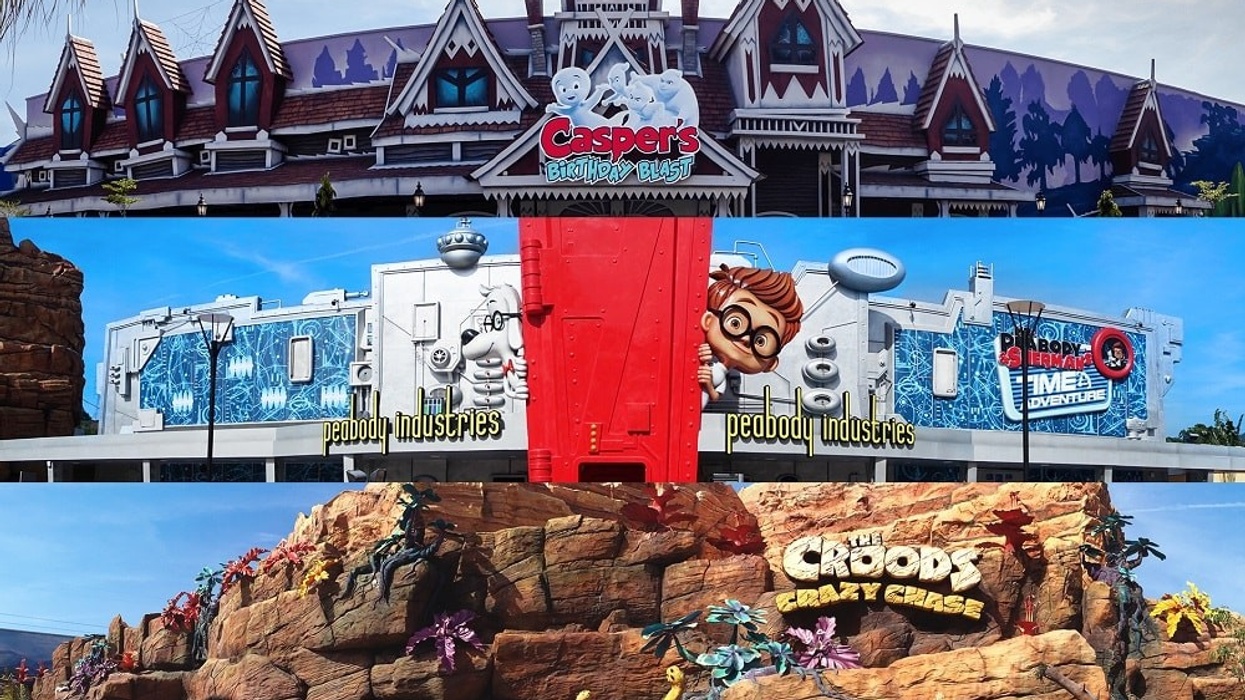 Movie animation park studios MAPS Dream Zone rides