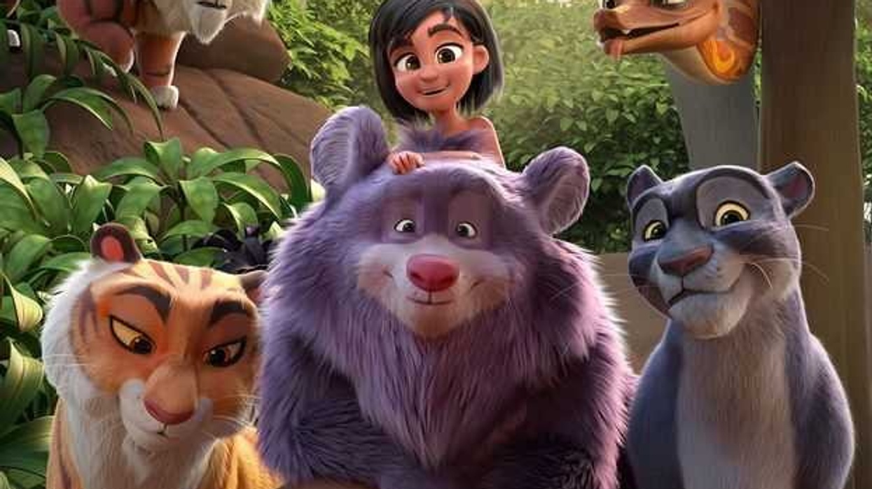 Mowgli's 4D Jungle Adventure teaser poster