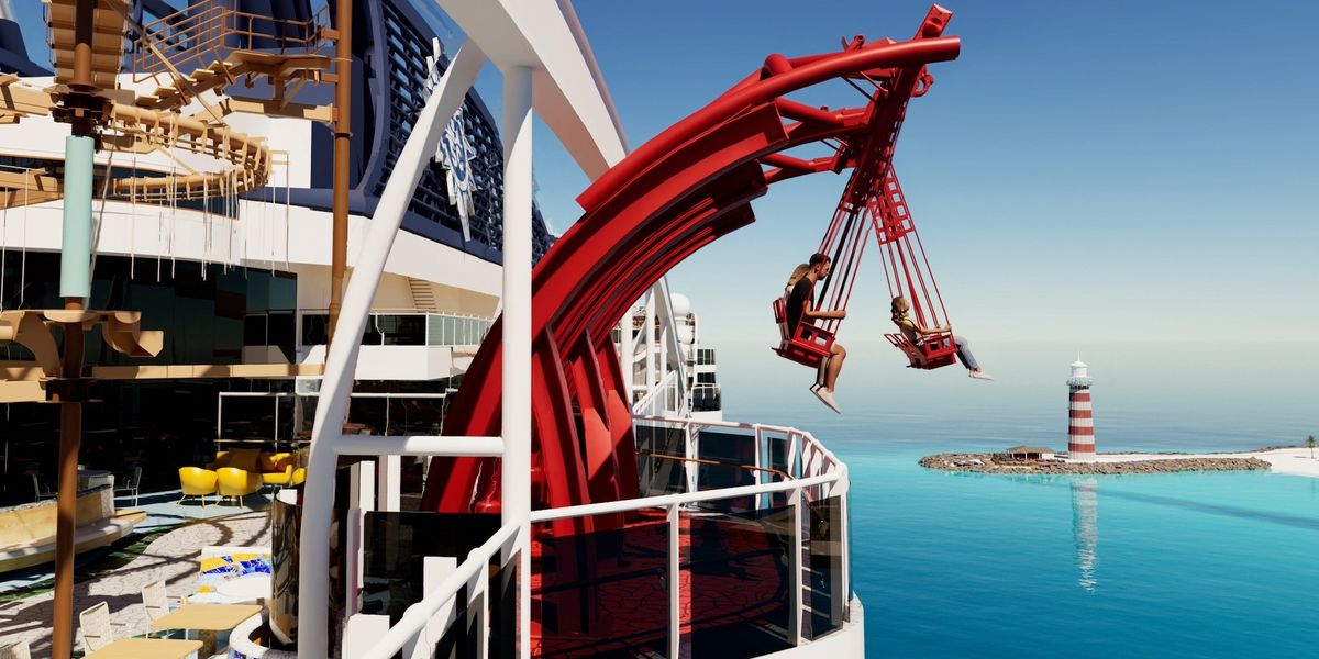 MSC Cruises Cliffhanger ride header