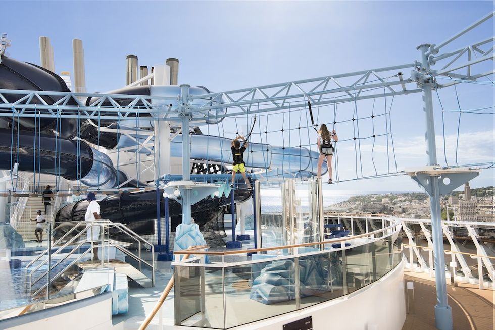 MSC Meraviglia, Polar Aquapark and Himalyan Bridge