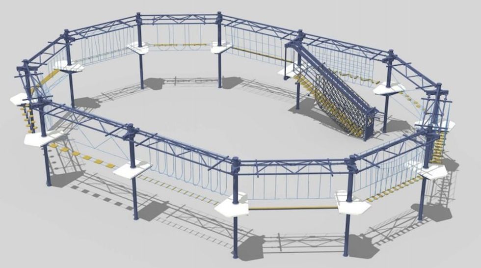 MSC Meraviglia Sky Trail Ropes Course copy
