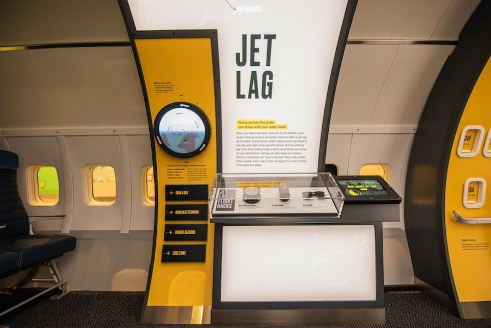 MSI Chicago exhibit explains jet lag