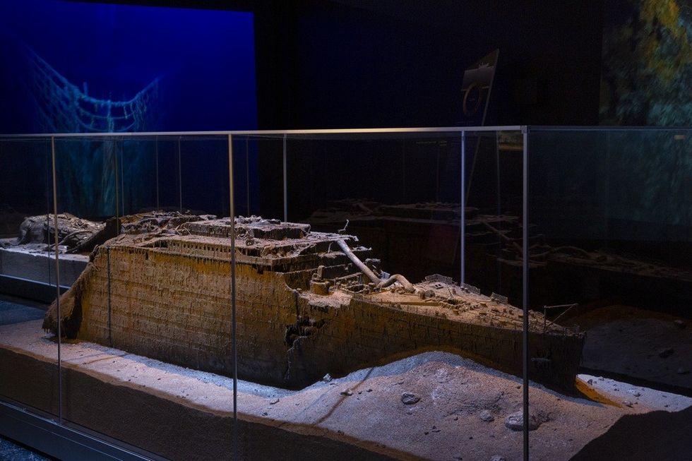 Musealia Titanic. The Human Story model