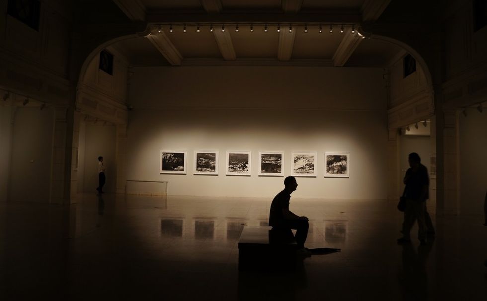 Museum Gallery Silhouette Pexels