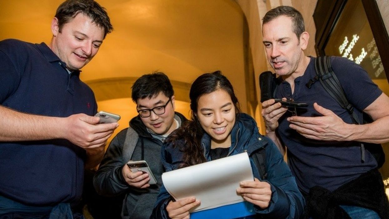 museum hack scavboss group working clues