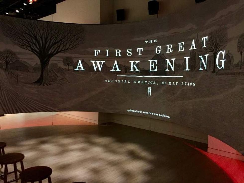 museum of the bible washington great awakening theater