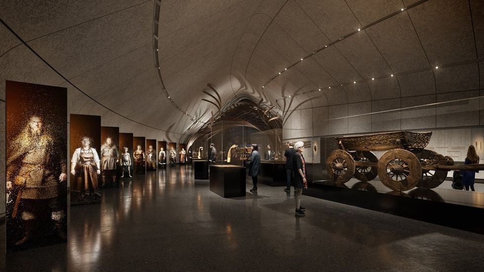 museum of the viking age oseberg ship