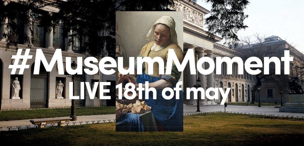 #museummoment graphic tiktok.