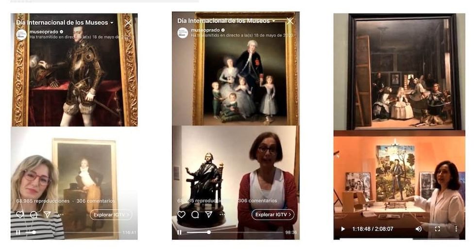 Museums on IG live