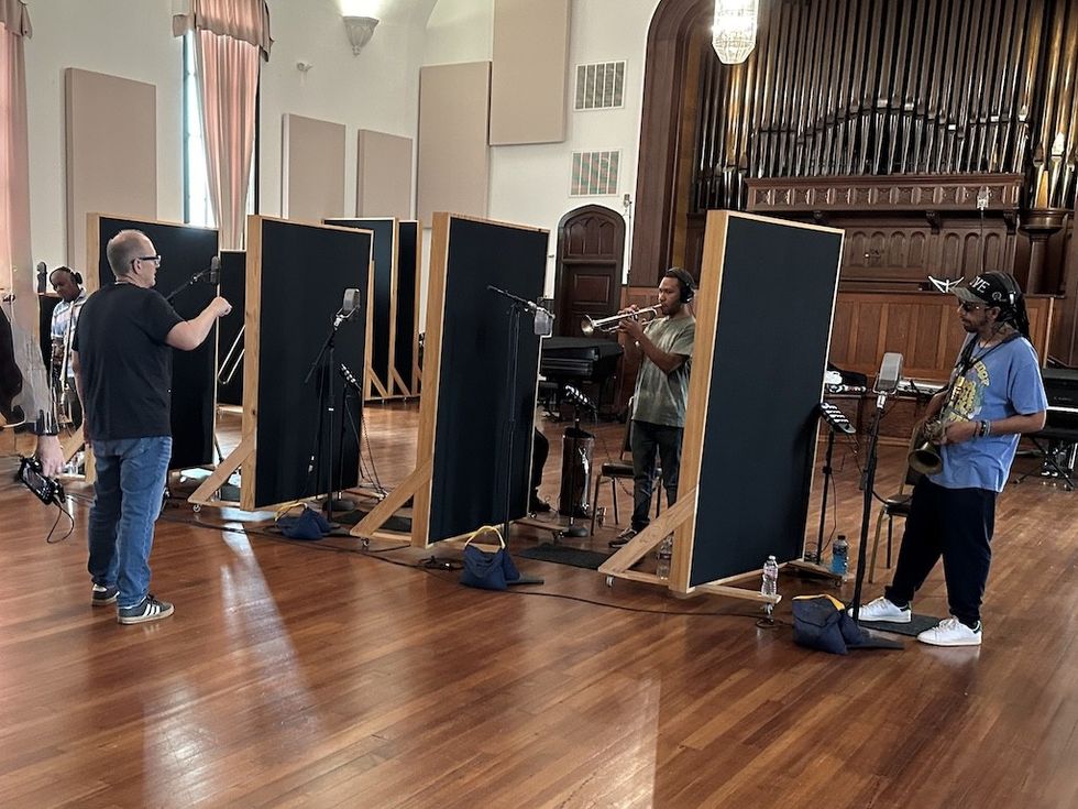 Music recording session for USA Pavilion Expo 2025