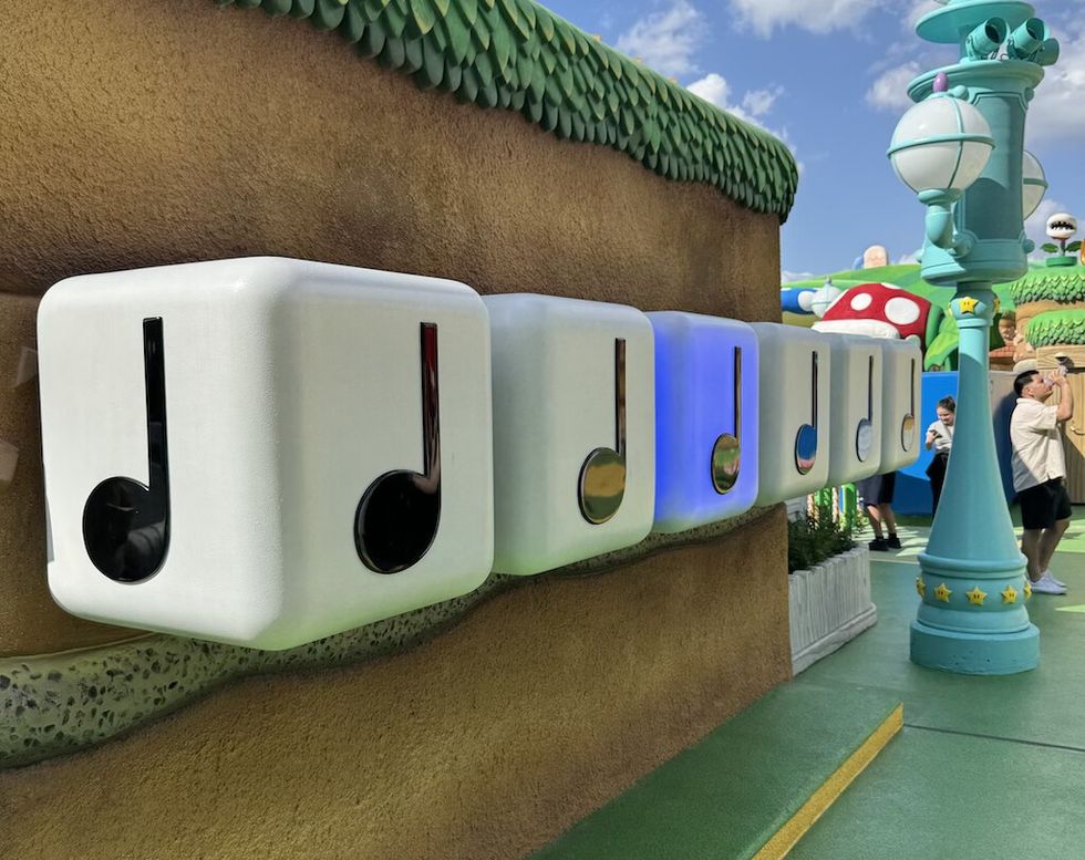 Musical game Super Nintendo World