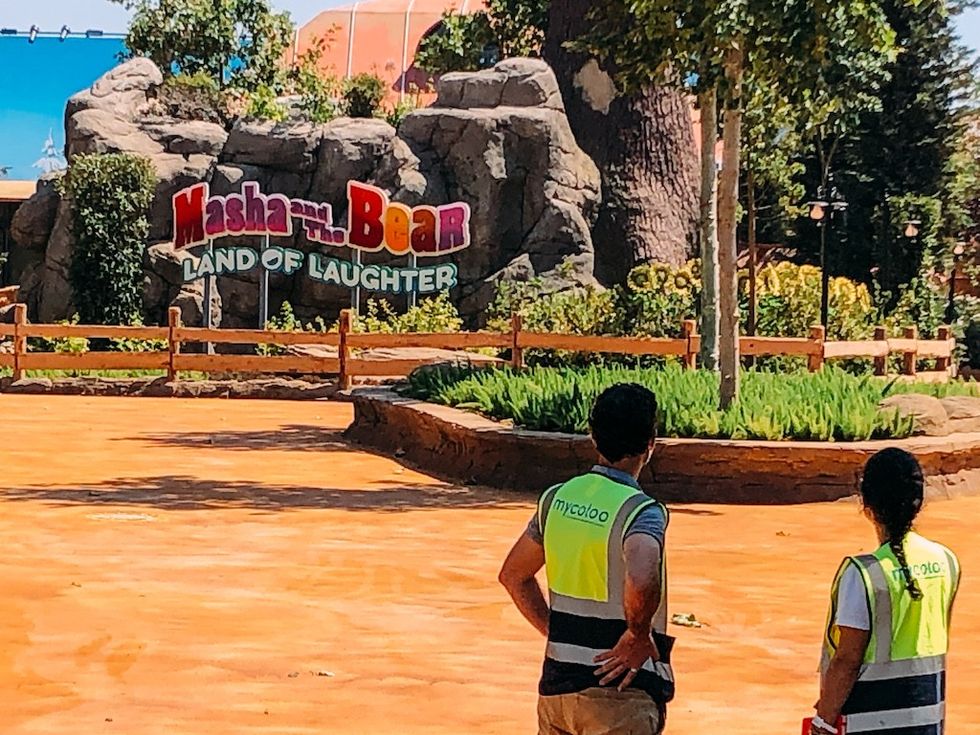 Mycotoo team at Land of Legends