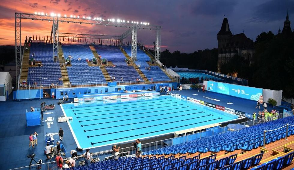 Myrtha Pools competition swimming pool