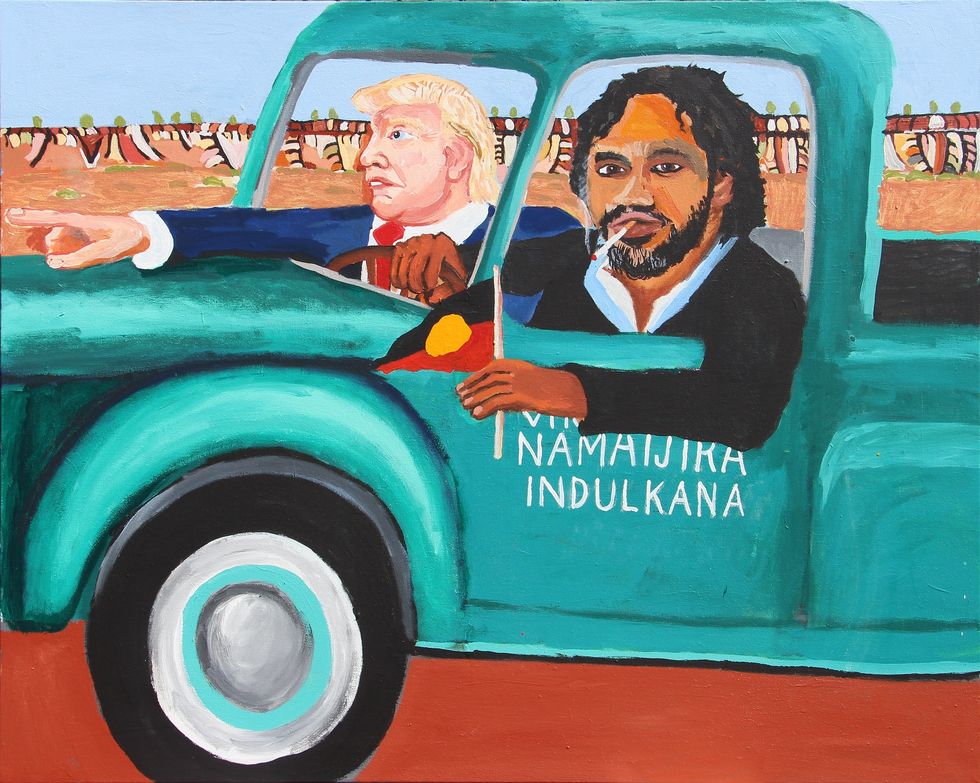 namedropping exhibition mona