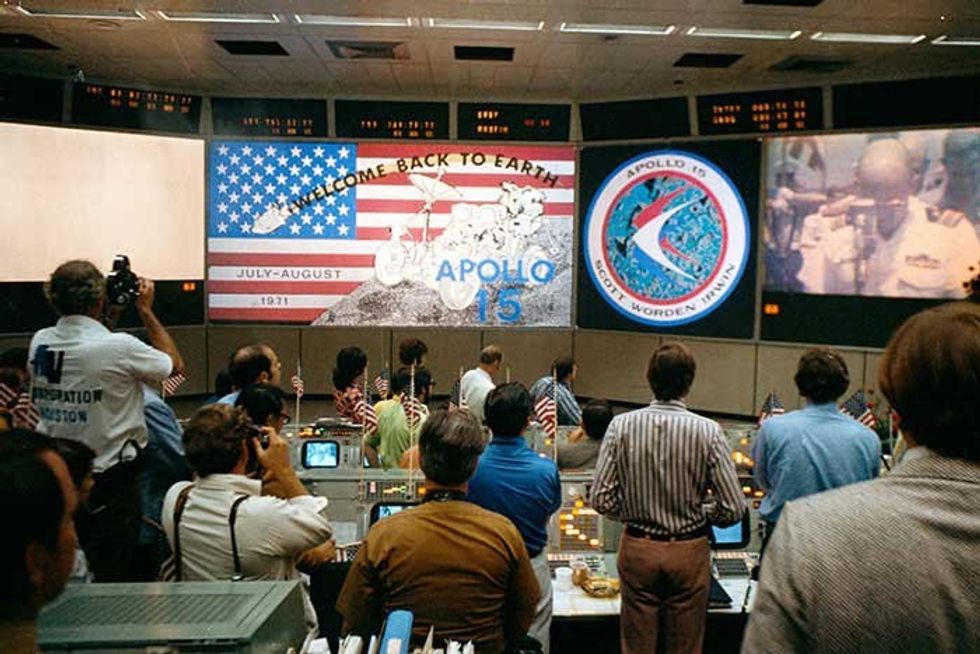 NASA Apollo 15 Mission Control Webster Challenge