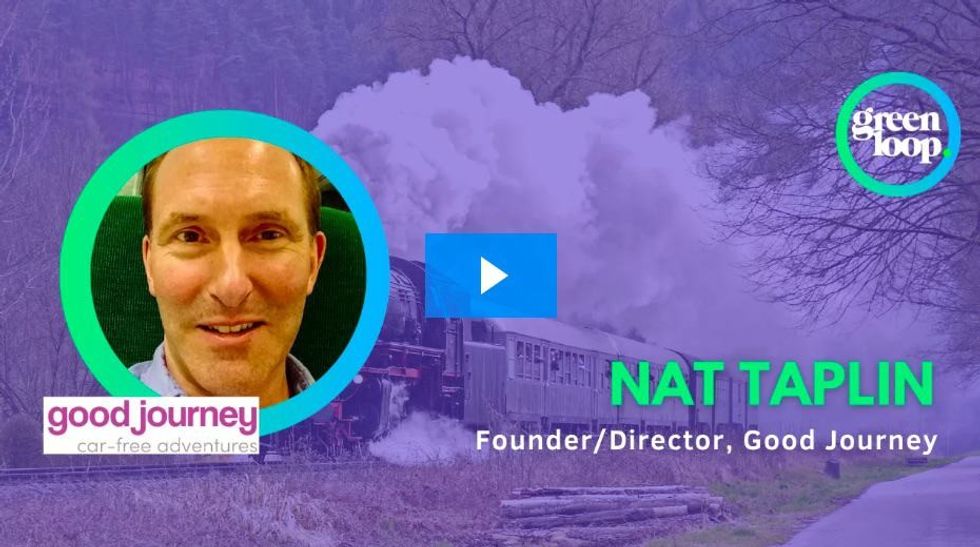 nat taplin good journey. sustainability greenloop