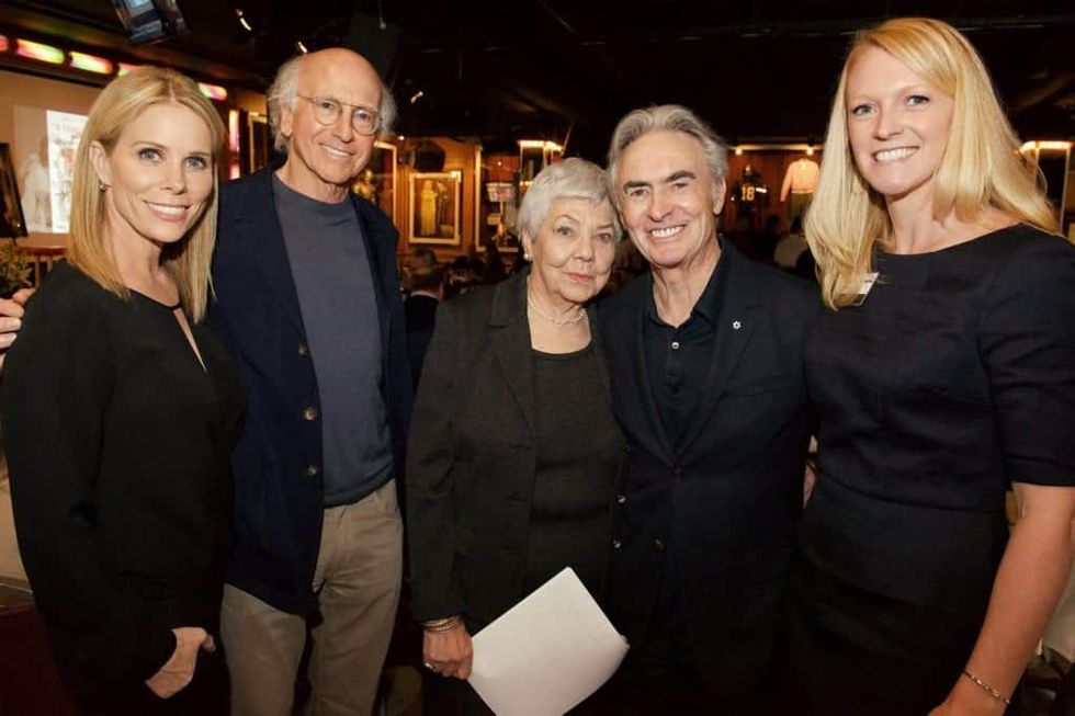 National-Comedy-Center_Cheryl-Hines-Larry-David-Sarah-Berman-David-Steinberg-and-Journey-Gunderson-