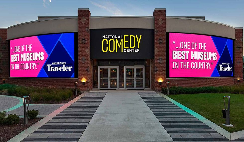 National Comedy Center museum exhibit design from JRA