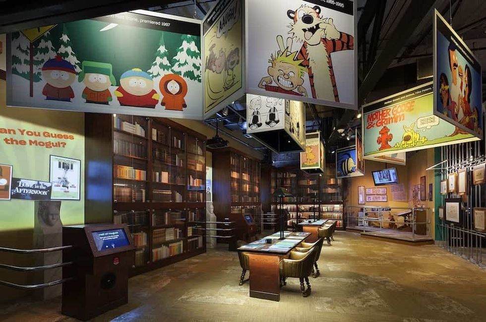 National Comedy Center writers room