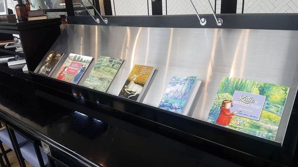 National Gallery Delicious Art Cafe books for browsing