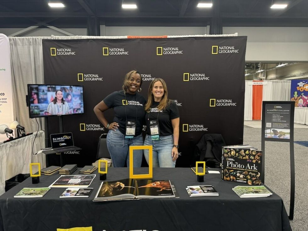 national geographic booth