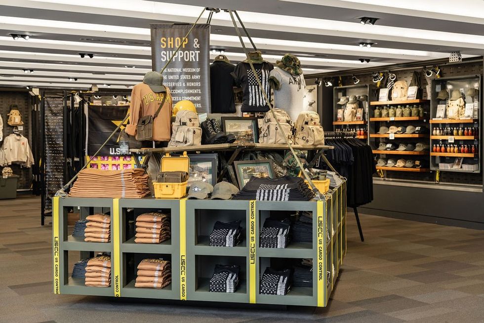 National Museum US Army shop Event Network experiential retail
