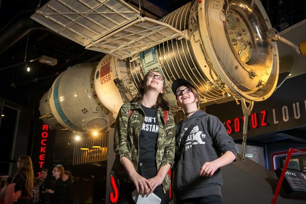 national space centre. space. Chas Bishop. Leicester. Expansion.