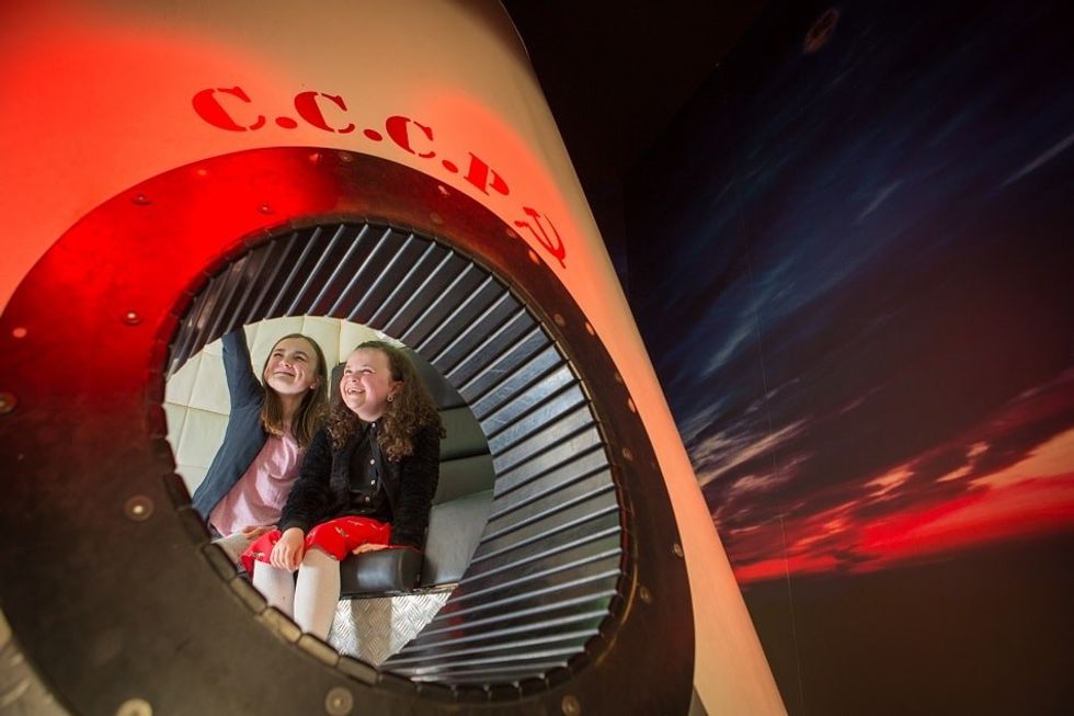 national space centre. space. Chas Bishop. Leicester. Expansion.