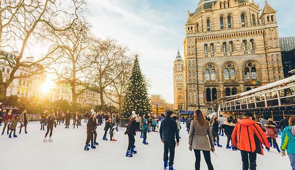 natural history museum ice rink christmas 2018
