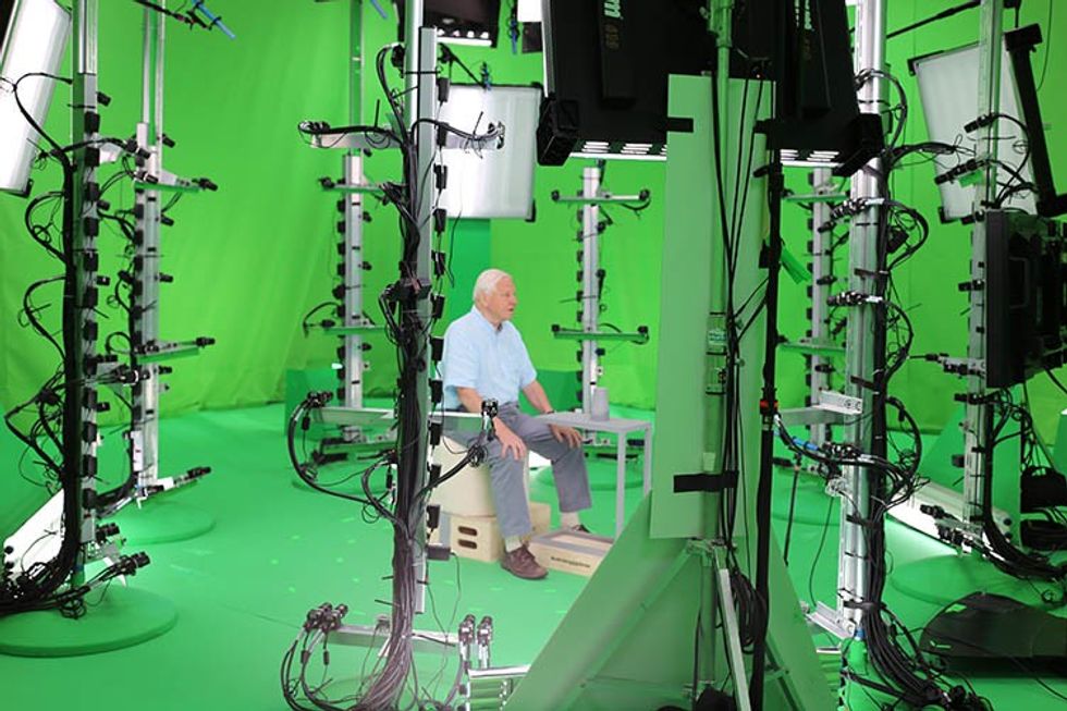 Naturay History Museum Hold The World VR experience with David Attenborough