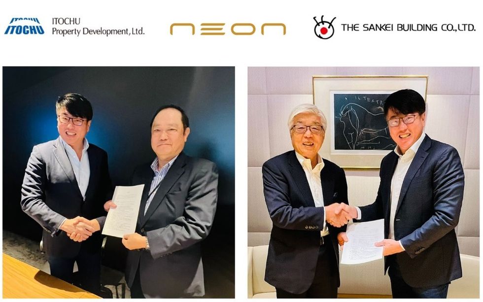NEON Japan expansion partnership