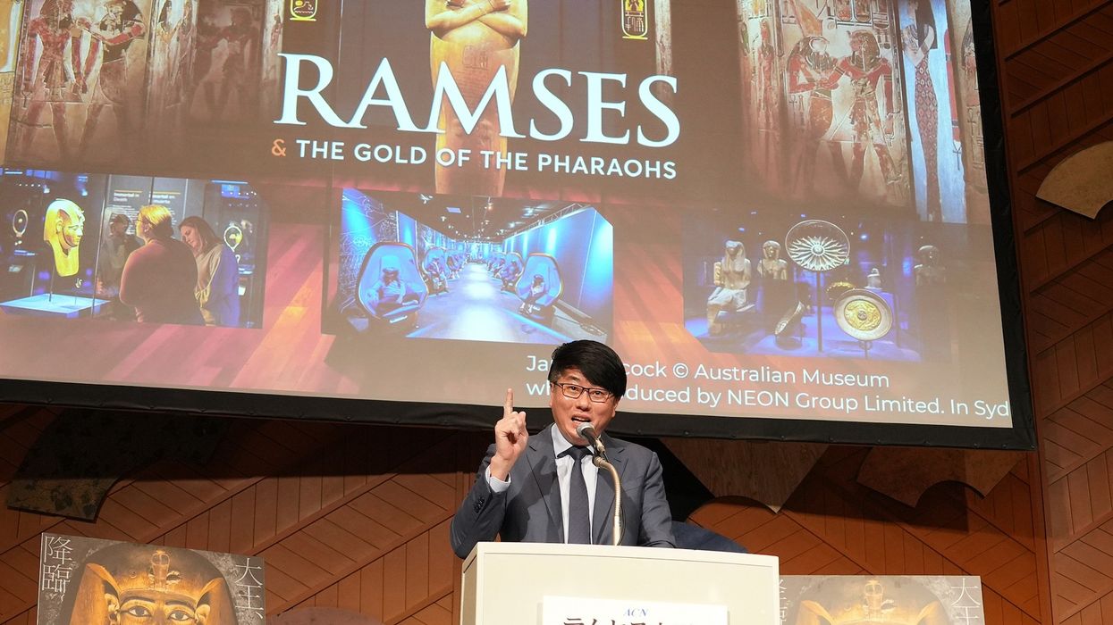 neon ramses exhibition japan