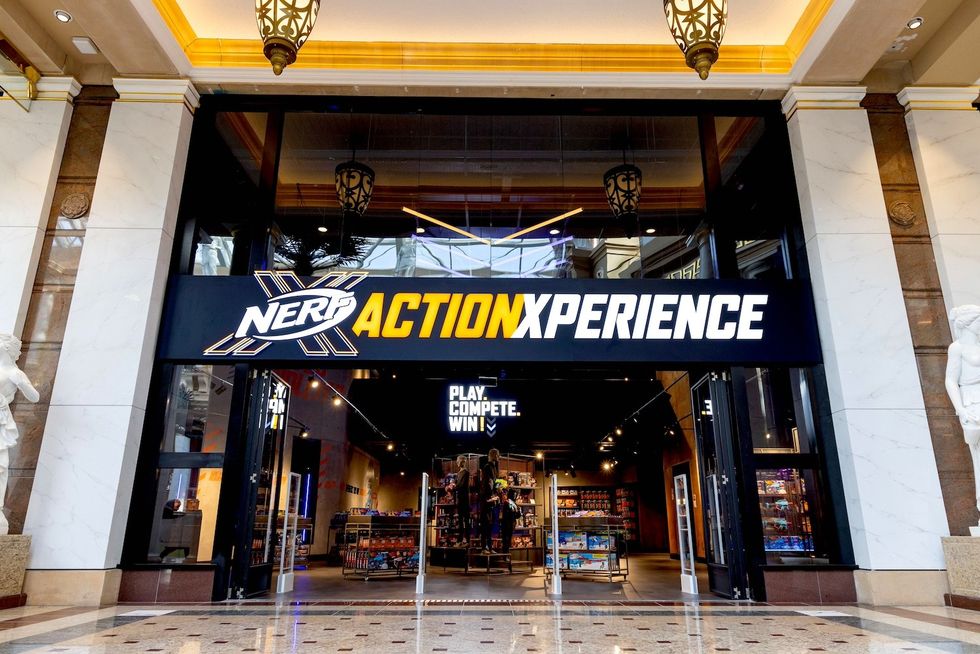 nerf action xperience manchester IP-based entertainment