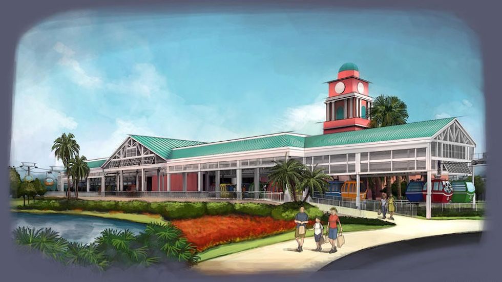 New Disney Skyliner transportation system: latest pics