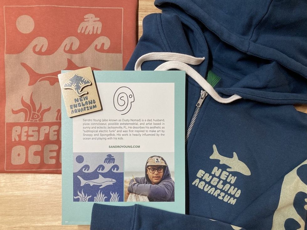 New England Aquarium Local Artist Wearsponsible