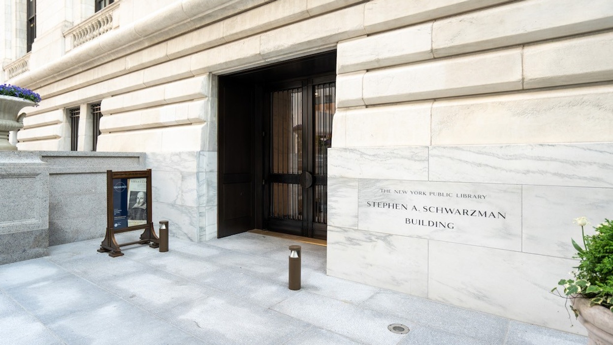 new entrance new york public library
