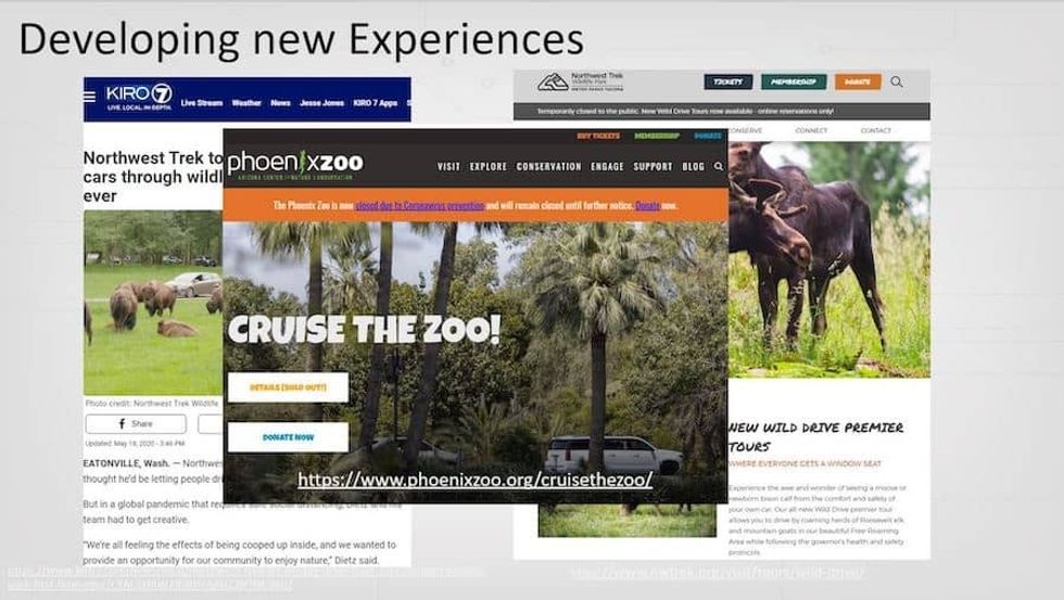 new experiences while closed COVID gateway