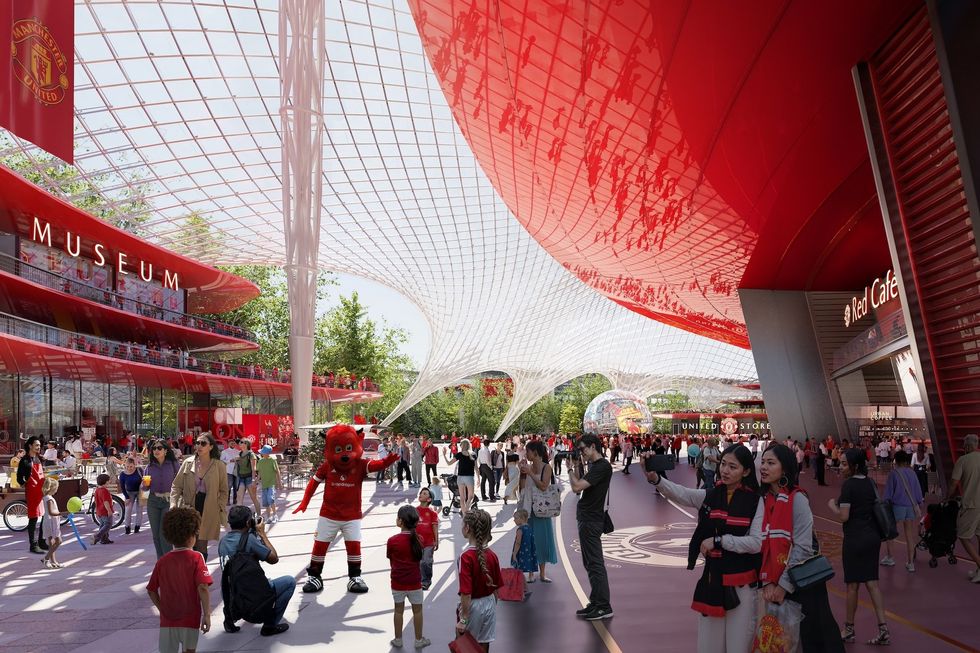 new manchester united stadium