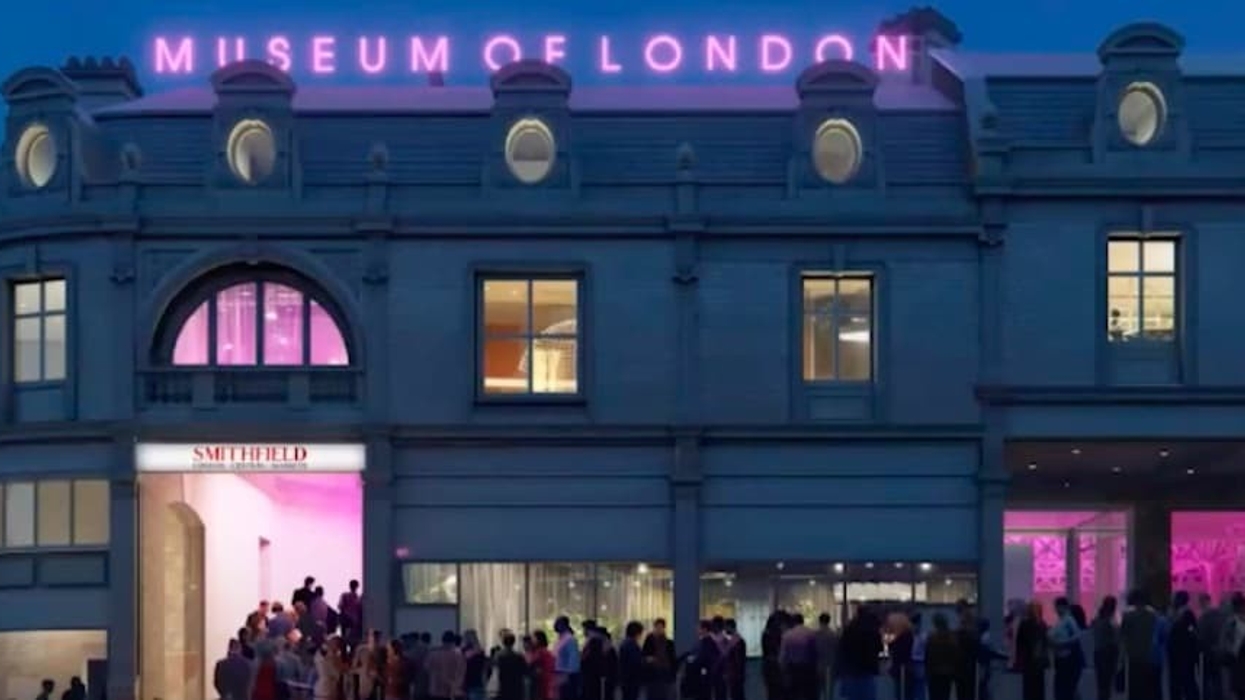 new museum of london at night exterior