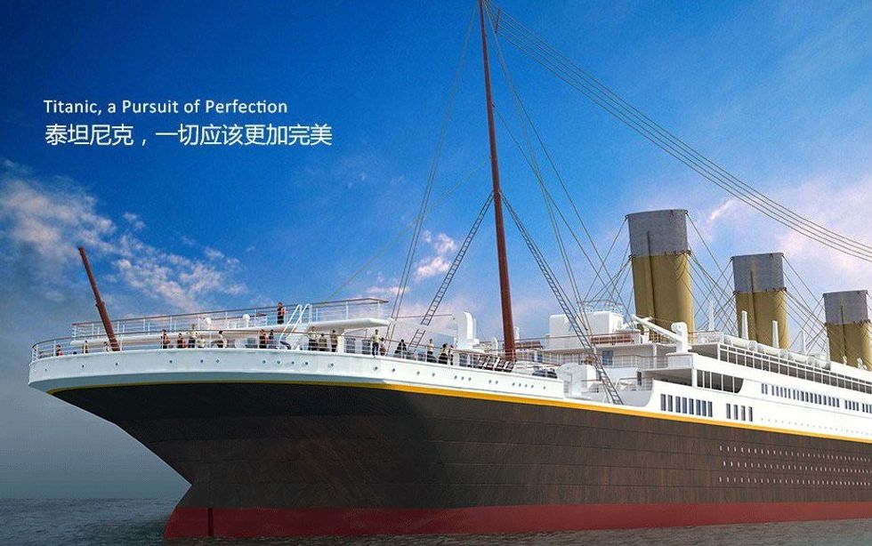 new Titanic China theme park