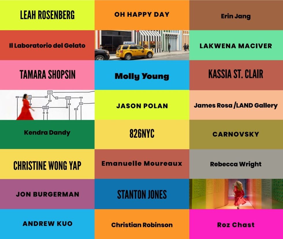 New York artists at Color Factory