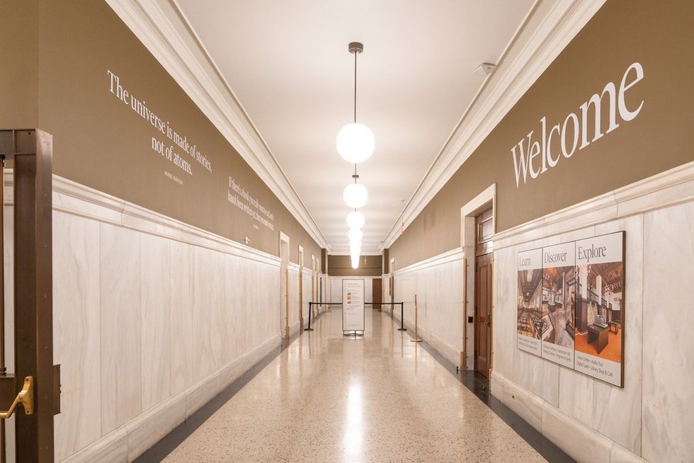 New York Library visitor centre