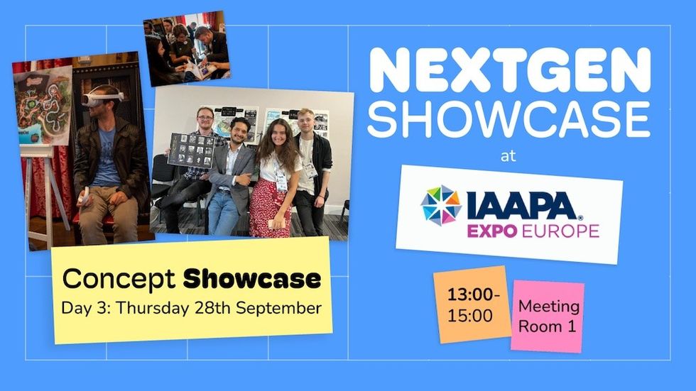 NextGen Showcase IAAPA expo europe