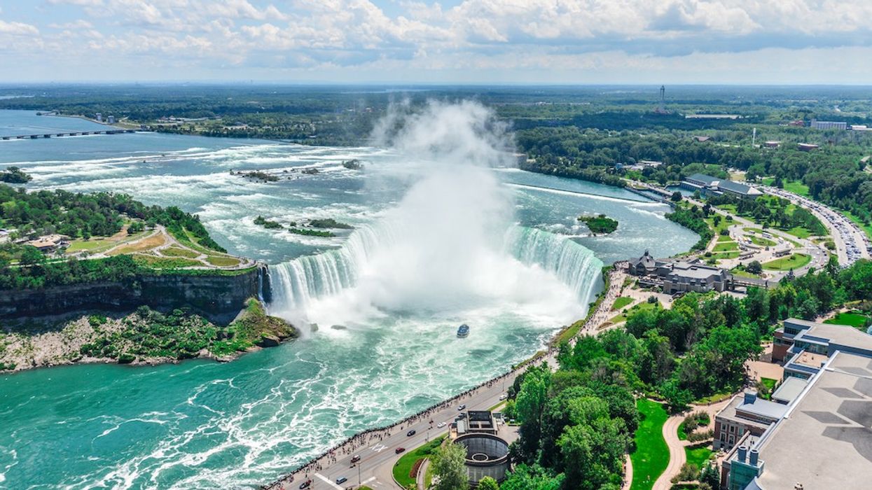 Niagara Falls aerial view