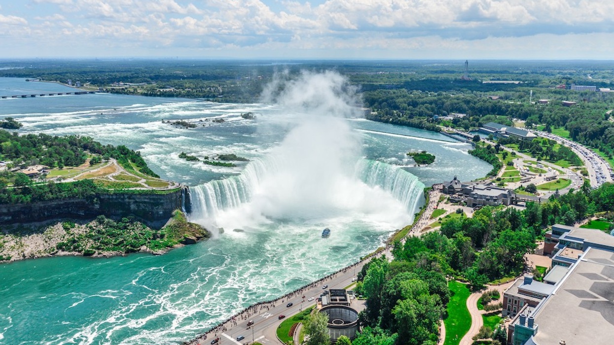 Niagara Falls aerial view
